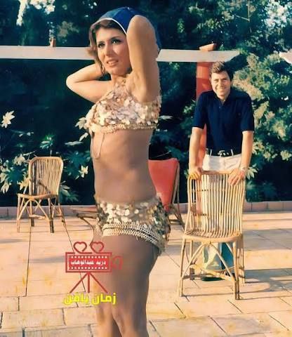 صورة نادرة للفنانة سهير رمزي بإطلالة جريئة من زمن الفن الجميل.